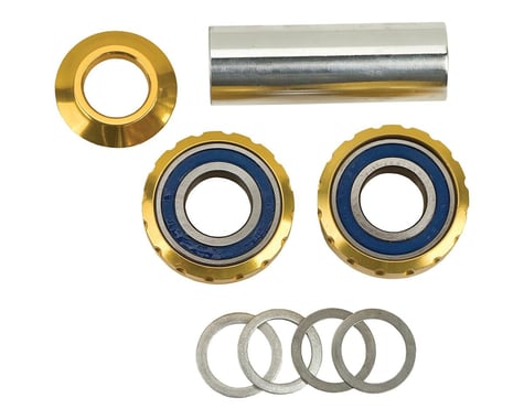Profile Racing External European Bottom Bracket Kit (Gold) (19mm)